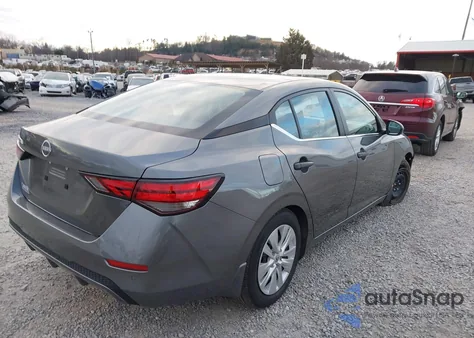 2025 Nissan Sentra S из США, поврежденный, VIN 3N1AB8BV0SY230929